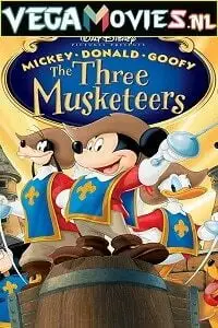 mickey donald goofy the three musketeers 2004